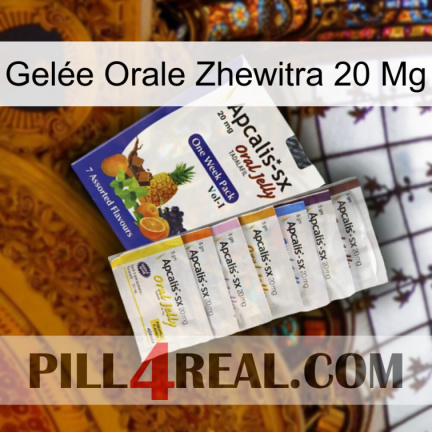 Gelée Orale Zhewitra 20 Mg 11